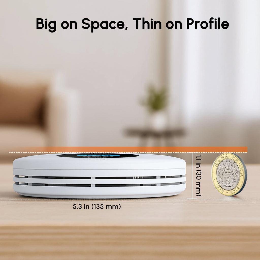 VCS52 10-Year Sealed Battery Combination Smoke and Carbon Monoxide Detector
