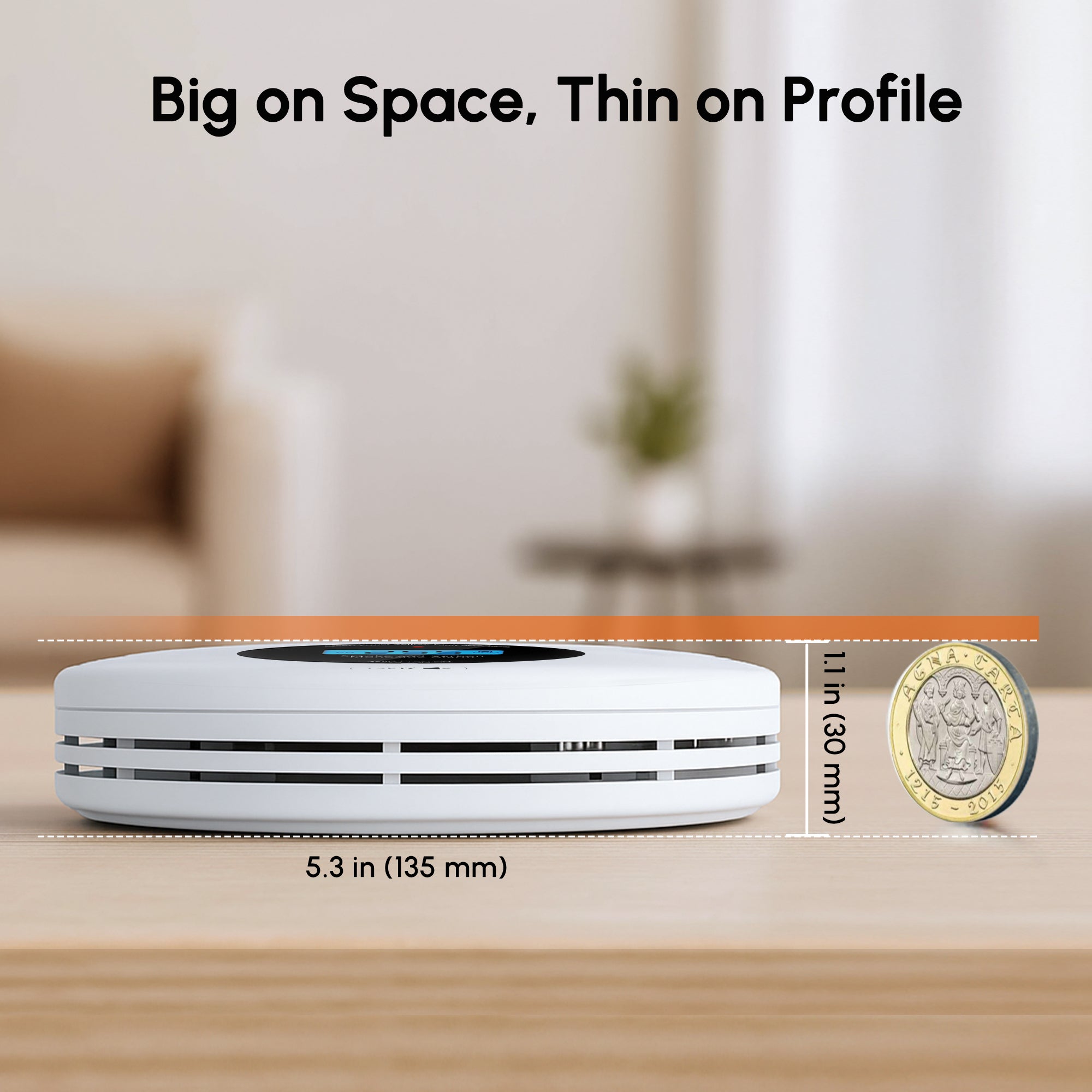 VCS52 10-Year Sealed Battery Combination Smoke and Carbon Monoxide Detector