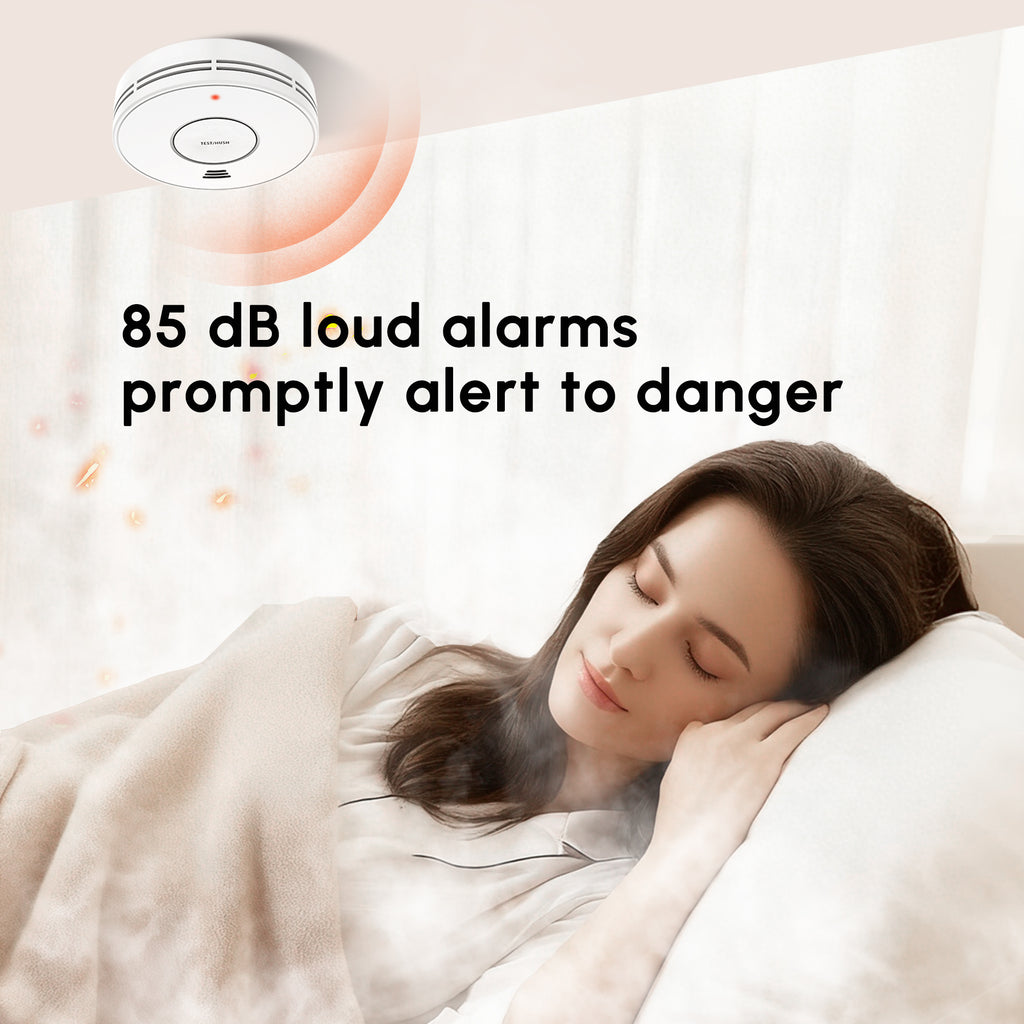 VCS01 10-Year Battery Combination Smoke and Carbon Monoxide Detector