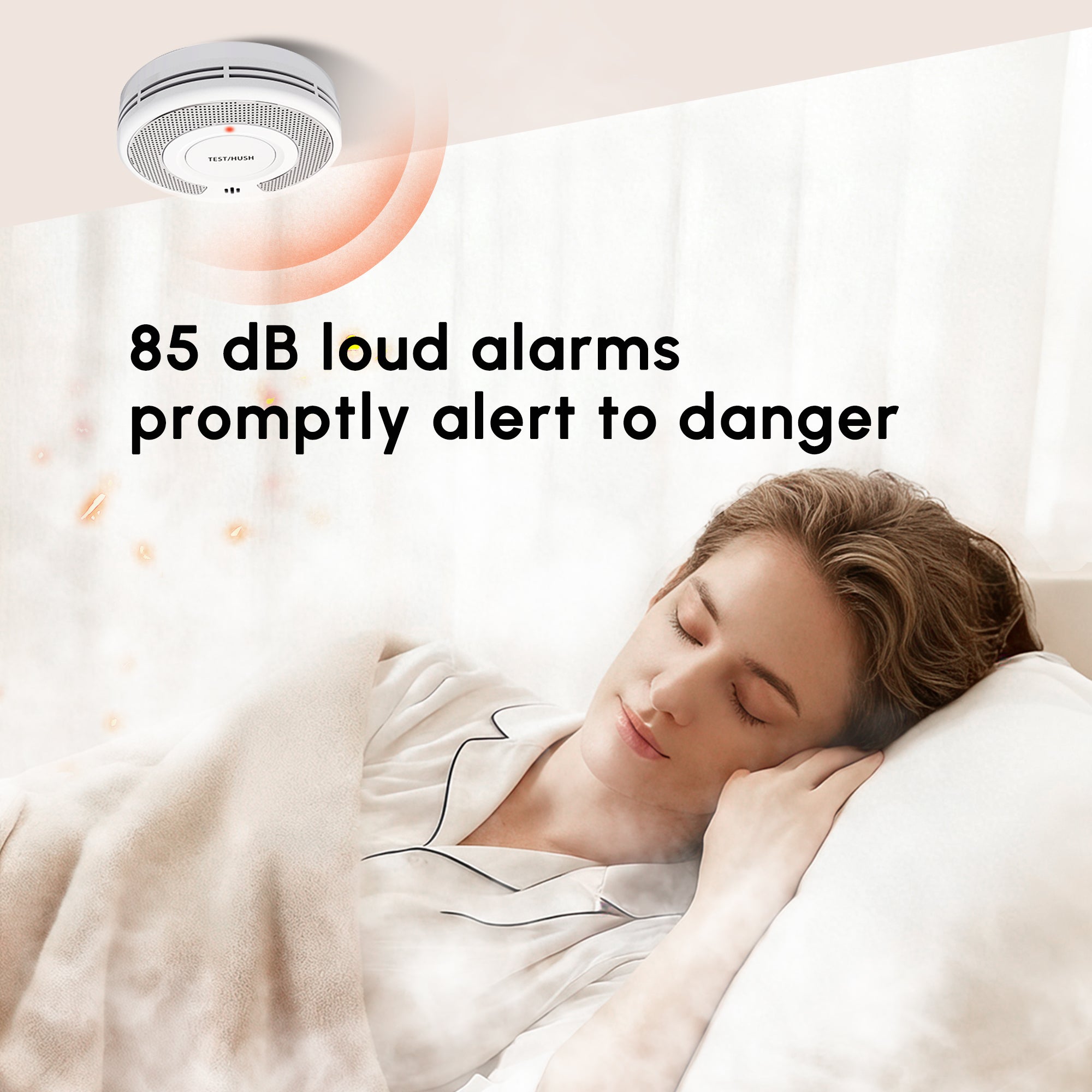 VCS03 10-Year Battery Combination Smoke and Carbon Monoxide Detector