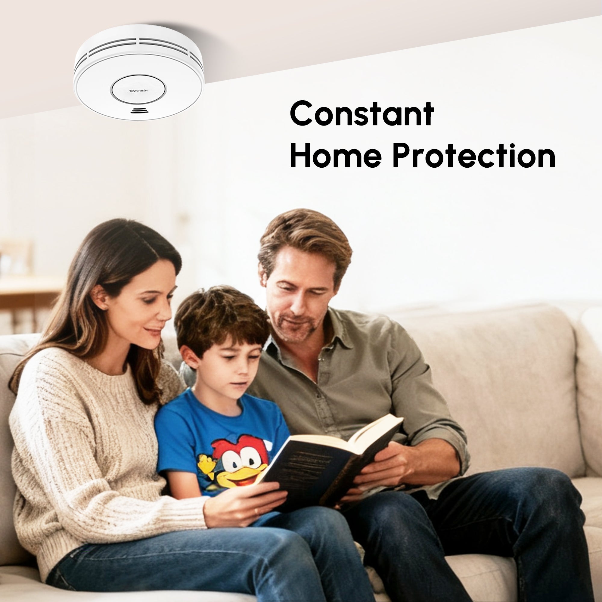 VCS01 10-Year Battery Combination Smoke and Carbon Monoxide Detector