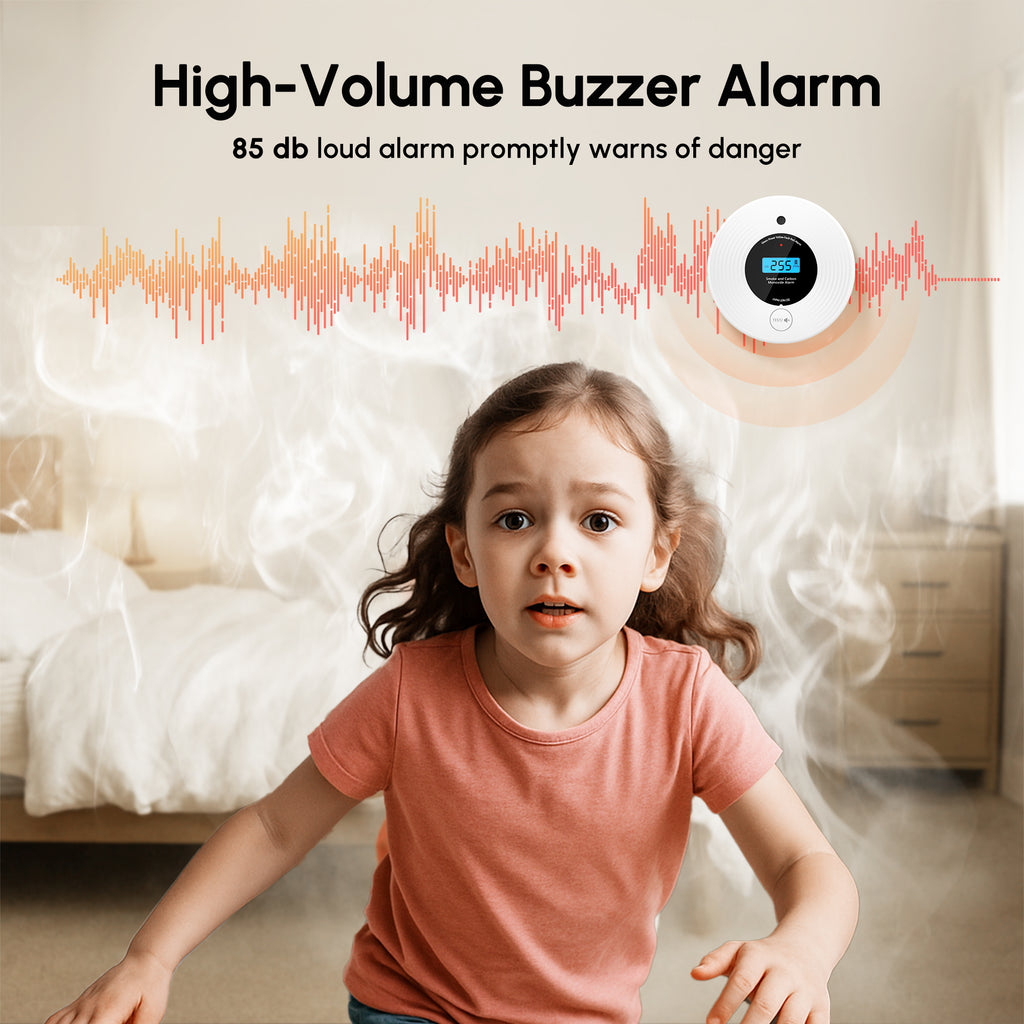 VCS52 10-Year Sealed Battery Combination Smoke and Carbon Monoxide Detector