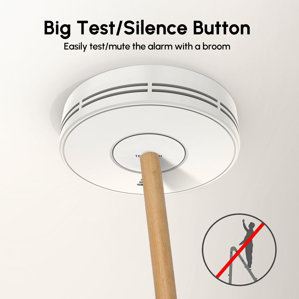 VCS01 10-Year Battery Combination Smoke and Carbon Monoxide Detector