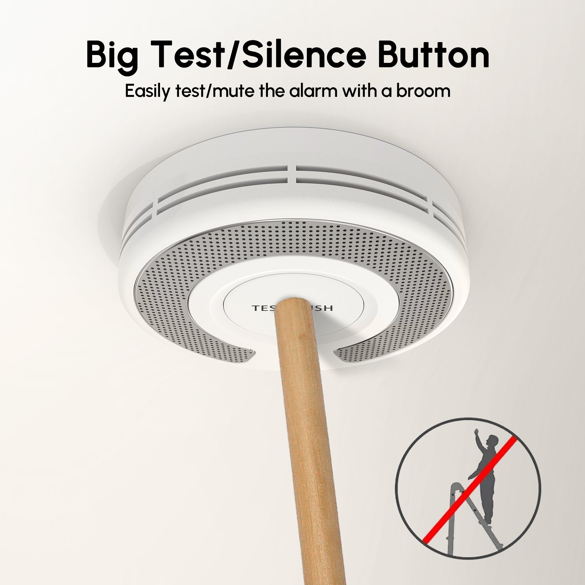 VCS03 10-Year Battery Combination Smoke and Carbon Monoxide Detector