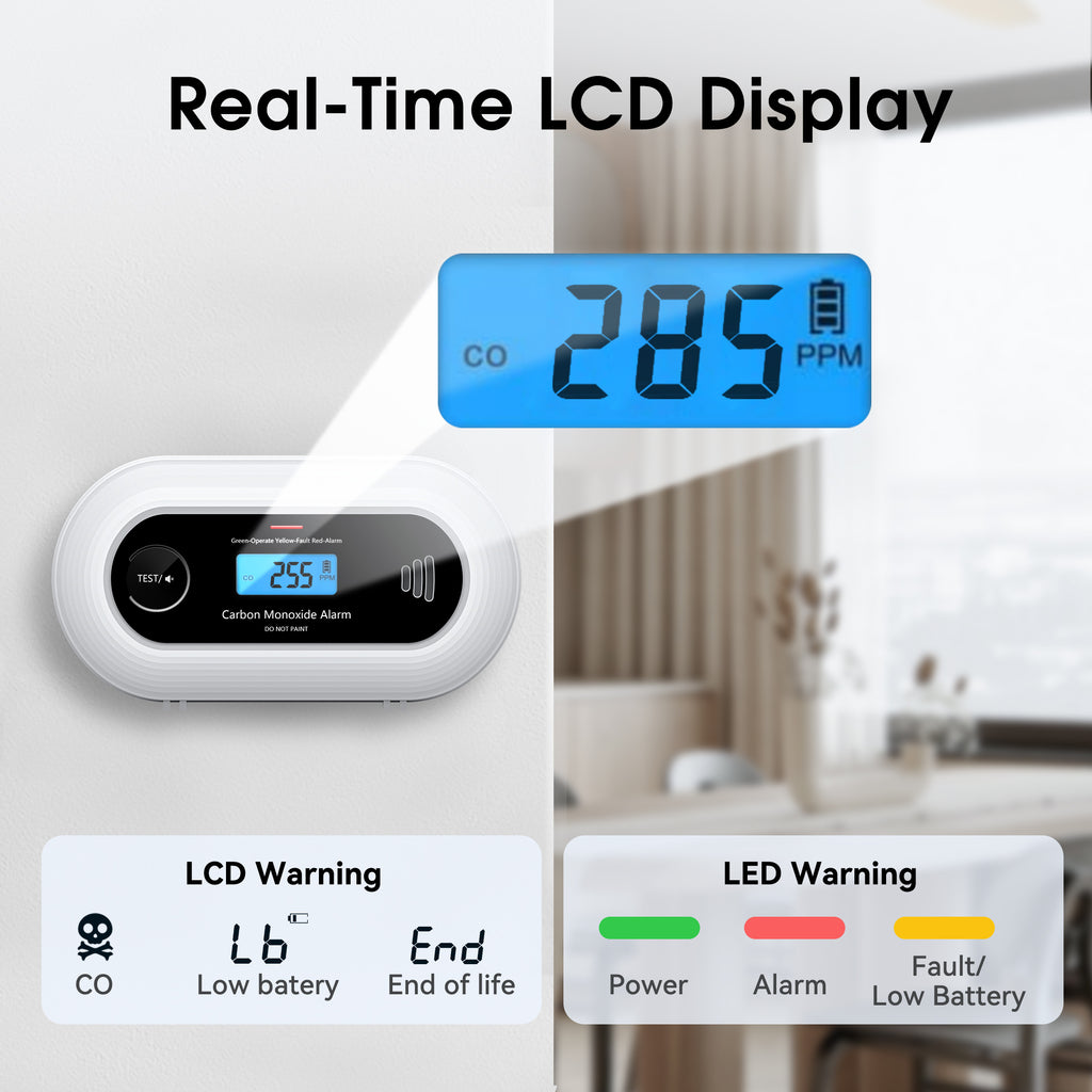 VC21 10-Year Battery Carbon Monoxide Detector